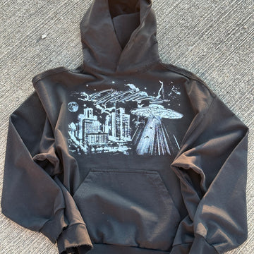 Alien invasion hoodie